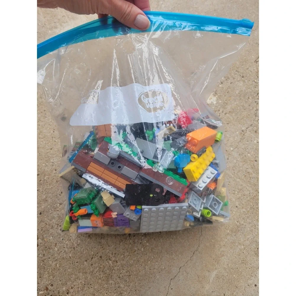 LEGO Minecraft Mixed Lot Minifigures, Accessories And Parts